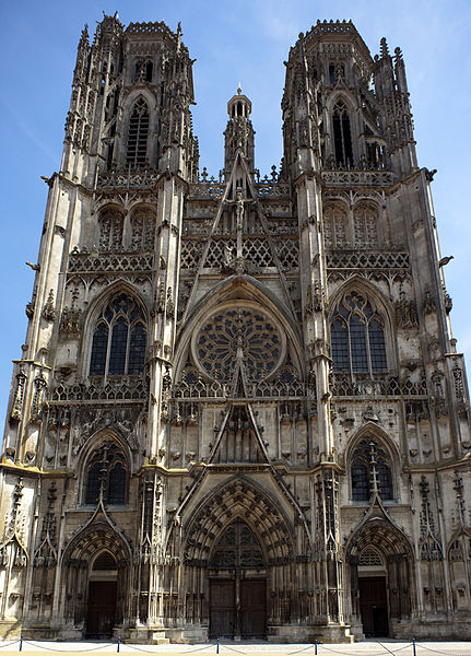 Faade de la cathdrale de Toul